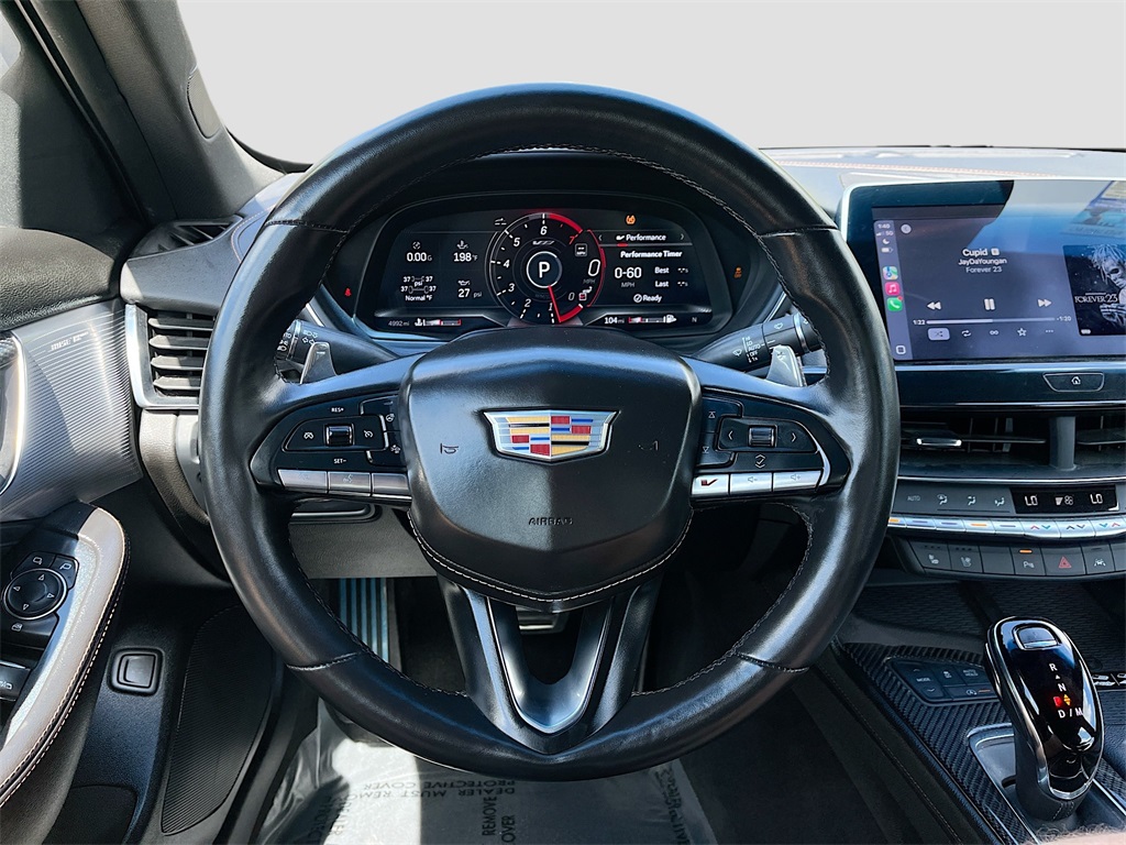 2024 Cadillac CT5 V-Series White at Tom Peacock Cadillac