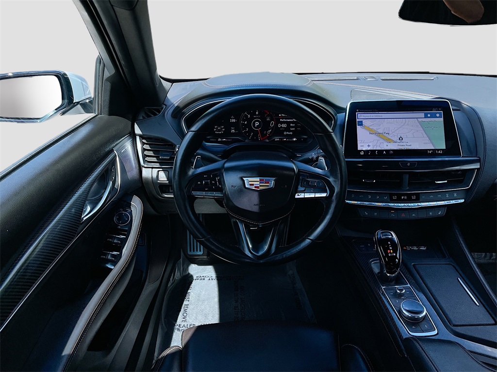 2024 Cadillac CT5 V-Series White at Tom Peacock Cadillac