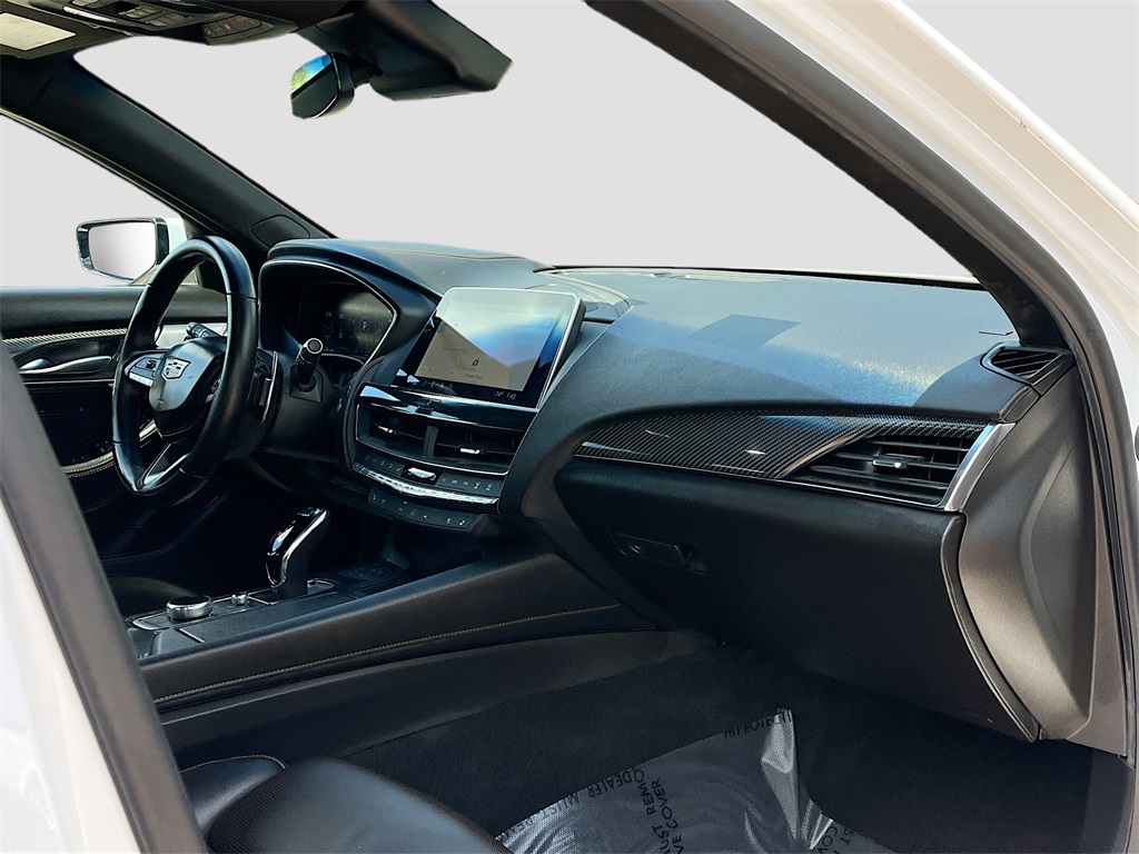 2024 Cadillac CT5 V-Series White at Tom Peacock Cadillac