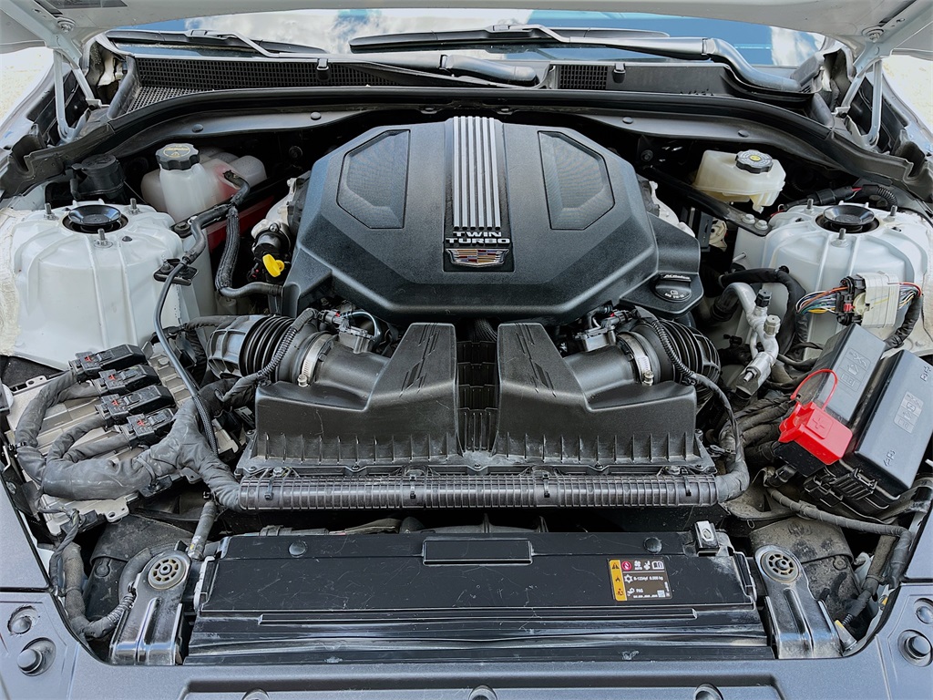 2024 Cadillac CT5 V-Series White at Tom Peacock Cadillac