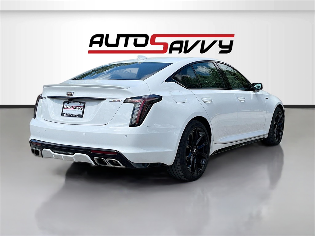 2024 Cadillac CT5 V-Series White at Tom Peacock Cadillac