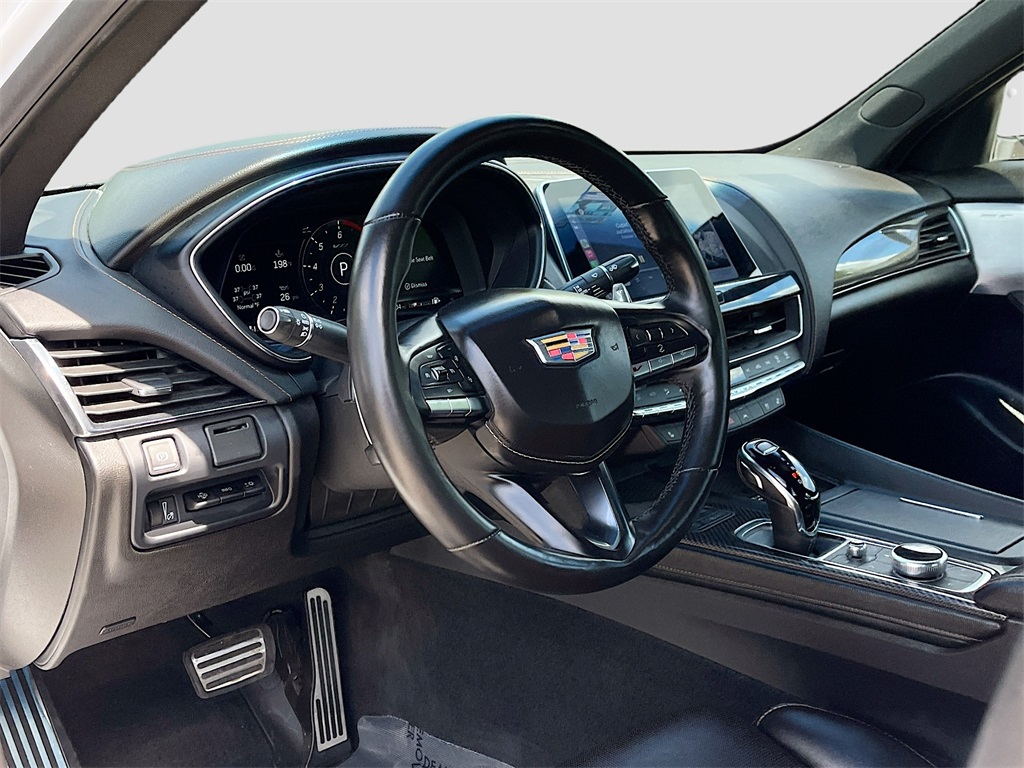 2024 Cadillac CT5 V-Series White at Tom Peacock Cadillac