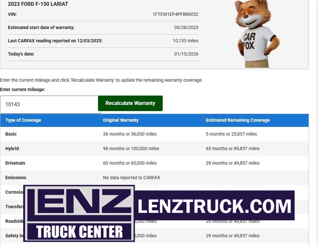 2023 Ford F-150 Lariat SuperCrew 4WD