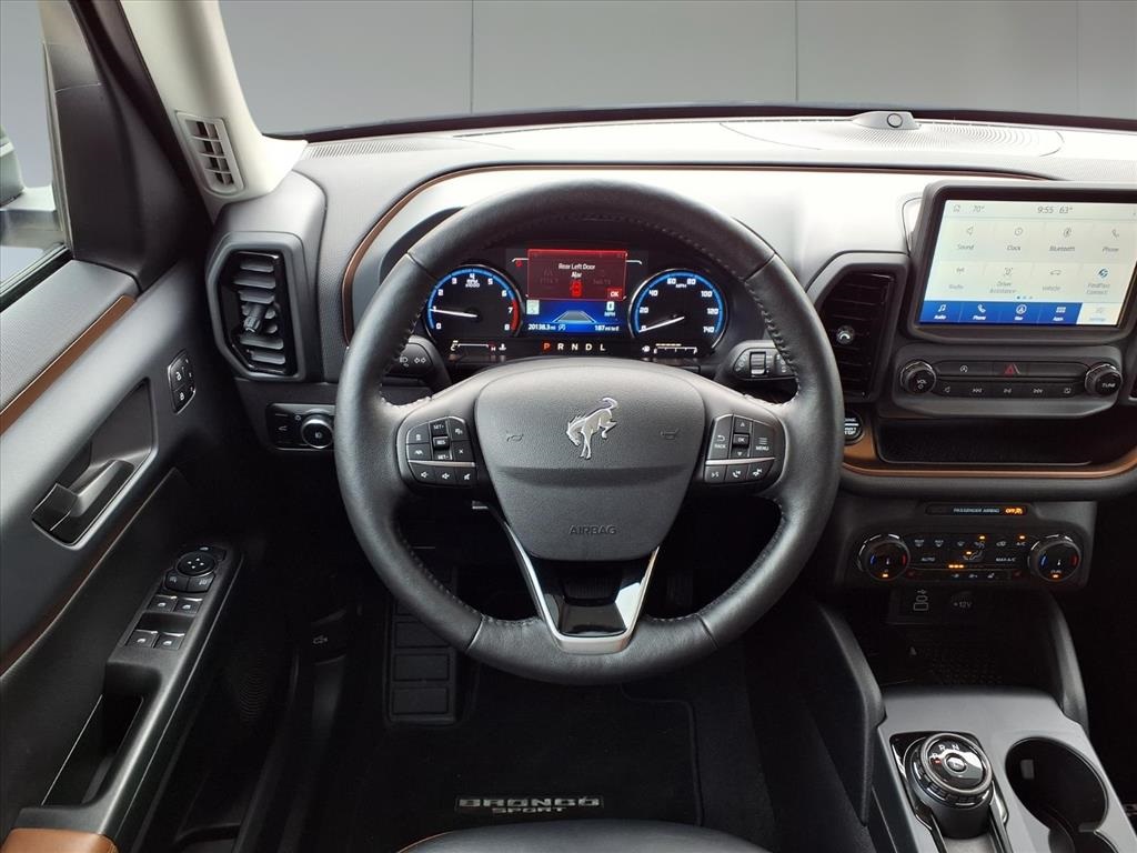 2023 Ford Bronco Sport Outer Banks White at DeMontrond Gulf Freeway