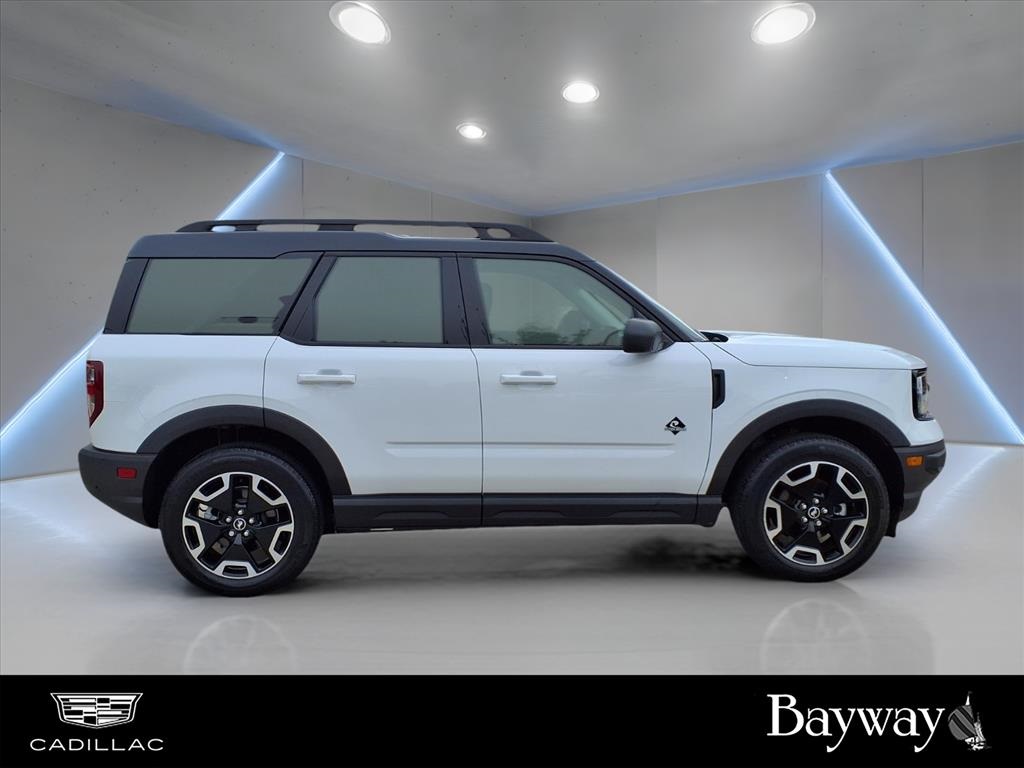 2023 Ford Bronco Sport Outer Banks White at DeMontrond Gulf Freeway