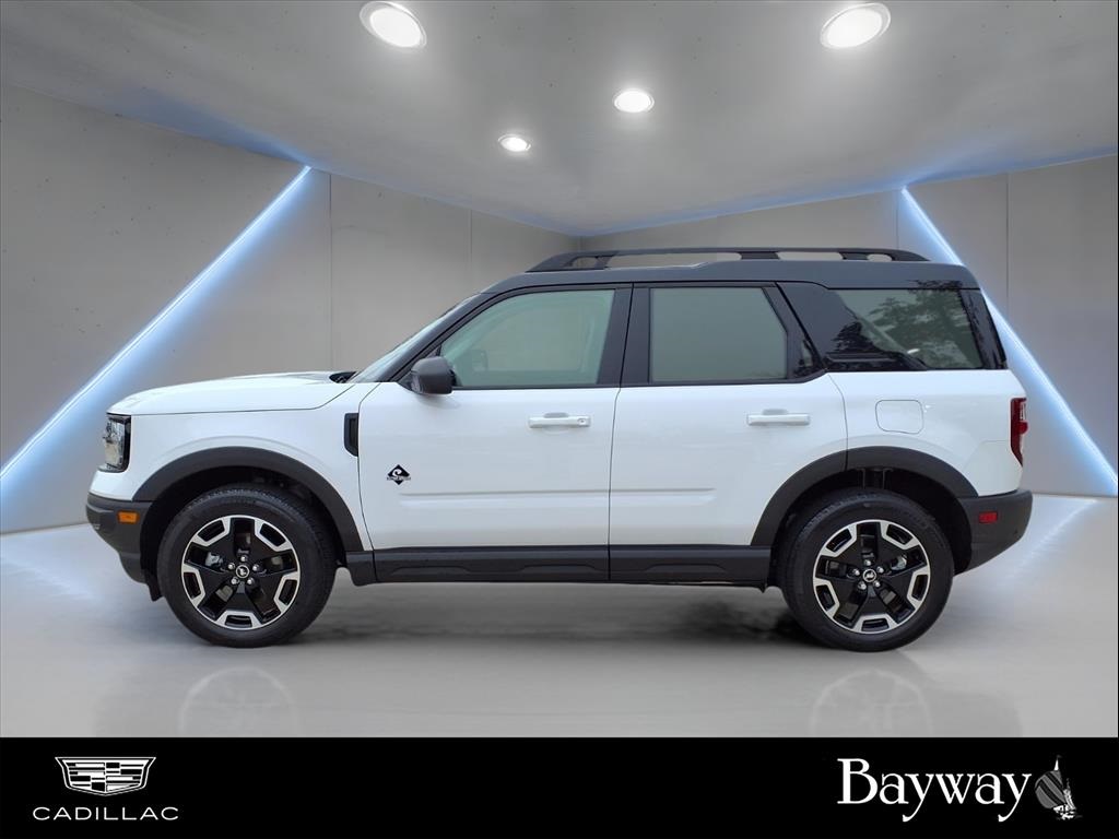 2023 Ford Bronco Sport Outer Banks White at DeMontrond Gulf Freeway