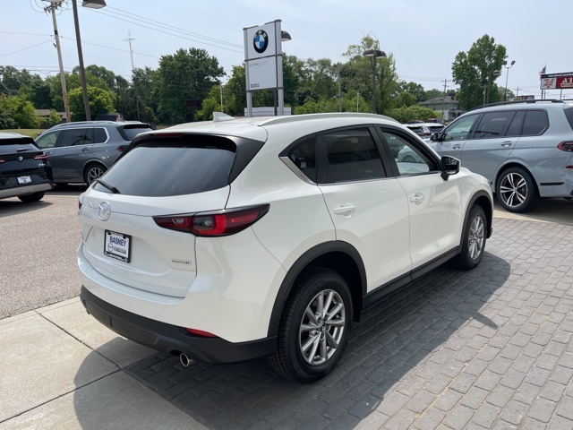 White 2023 MAZDA CX-5 for sale in South Bend, IN Photo 4