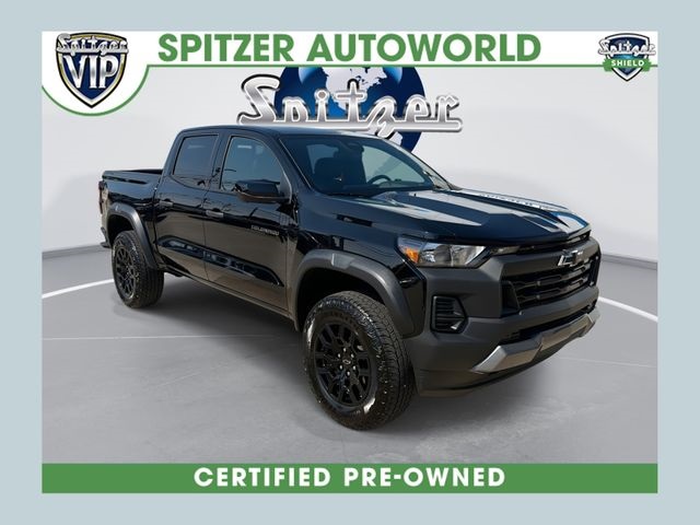 Black 2024 Chevrolet Colorado Pickup Truck Four-Wheel Drive 8-Speed Automatic