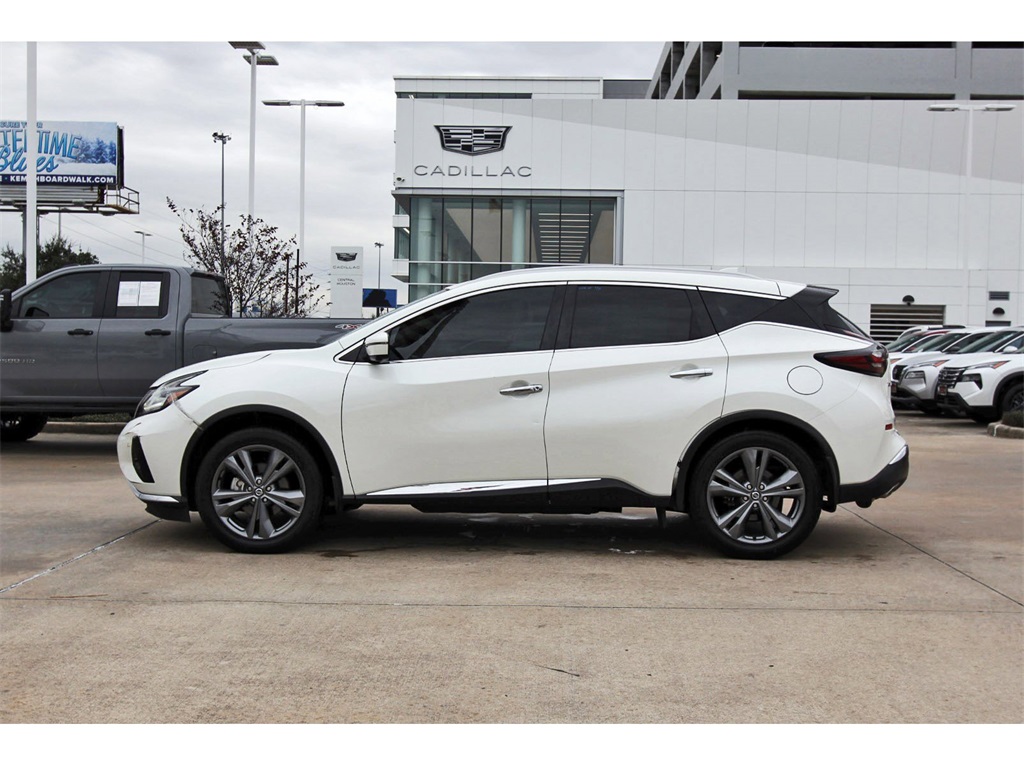 2021 Nissan Murano Platinum White at Shottenkirk Kia Fort Bend