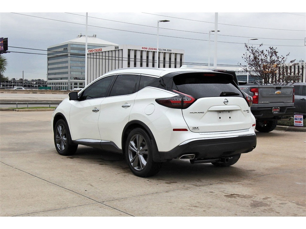 2021 Nissan Murano Platinum White at Shottenkirk Kia Fort Bend