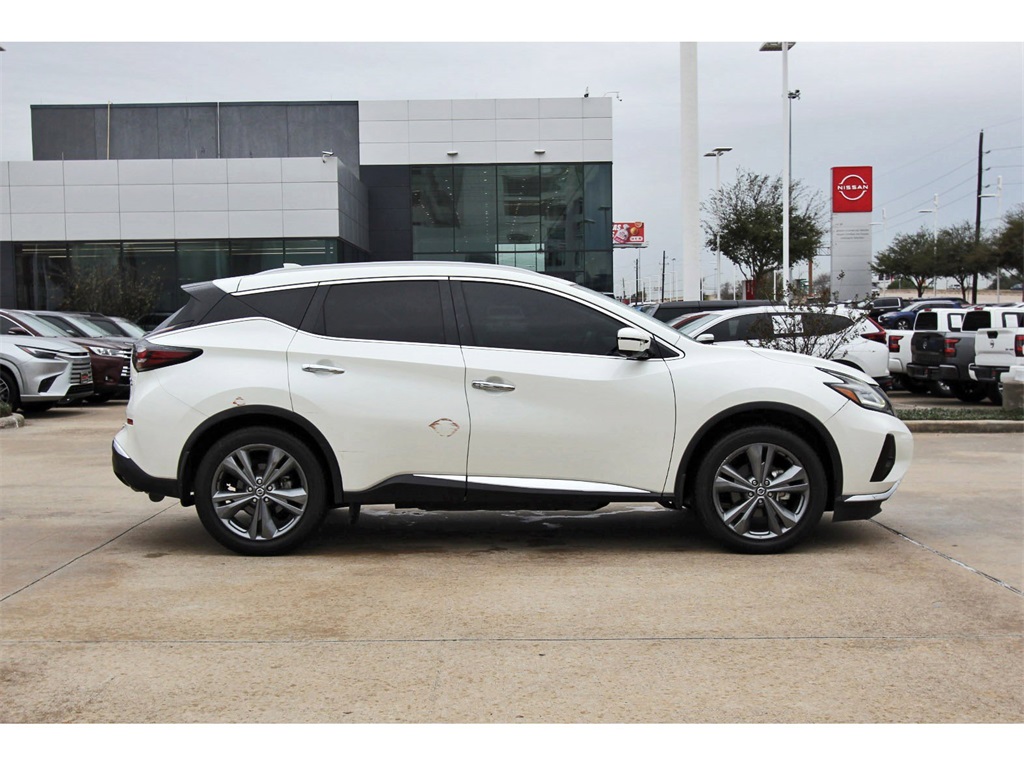 2021 Nissan Murano Platinum White at Shottenkirk Kia Fort Bend