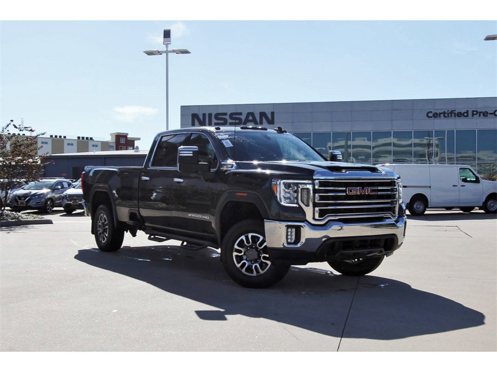 2023 GMC Sierra 2500HD SLT Green at Texan Dodge Chrysler Jeep Ram