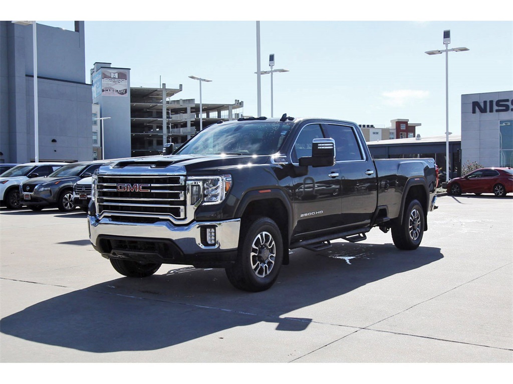 2023 GMC Sierra 2500HD SLT Green at Texan Dodge Chrysler Jeep Ram