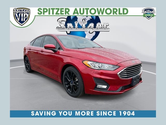 Red Metallic 2020 Ford Fusion SE FWD Sedan Front-Wheel Drive 6-Speed Automatic