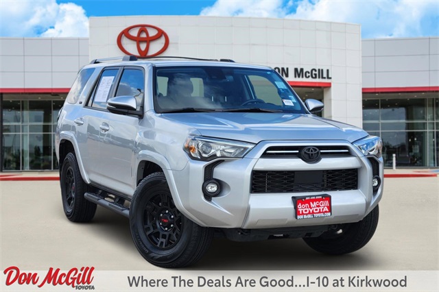 2024 Toyota 4Runner SR5 Premium Silver at Classic Toyota Galveston