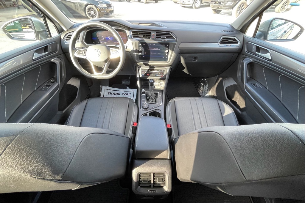 2022 Volkswagen Tiguan 2.0T SE Silver at Classic Chevrolet Galveston