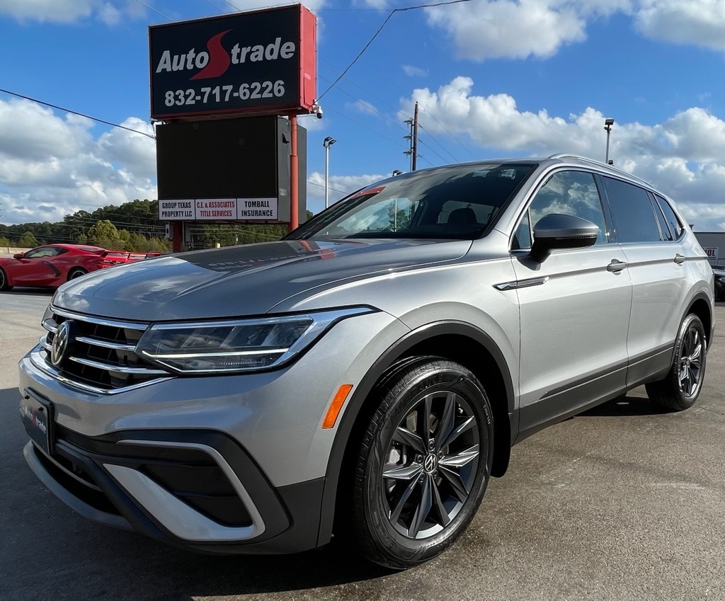 2022 Volkswagen Tiguan 2.0T SE Silver at Classic Chevrolet Galveston