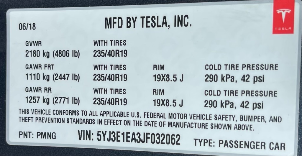 2018 Tesla Model 3 Long Range Gray at Ultimate Motorsports