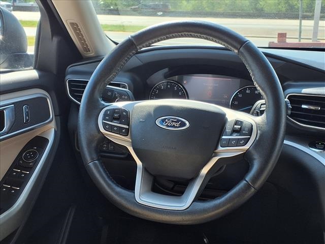 2021 Ford Explorer XLT White at Durrett Motor Company