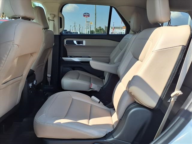 2021 Ford Explorer XLT White at Durrett Motor Company