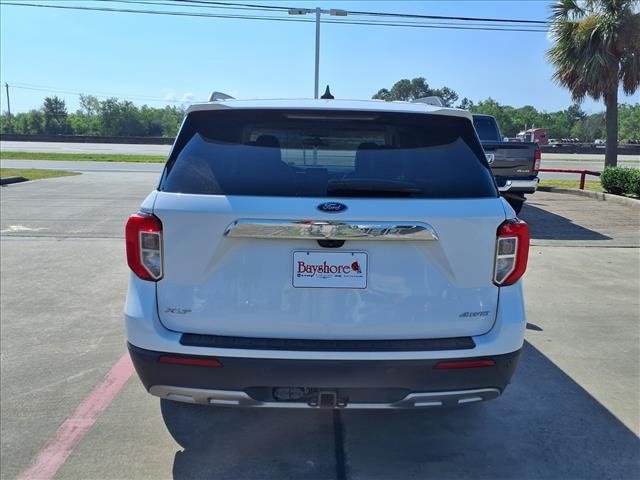 2021 Ford Explorer XLT White at Durrett Motor Company