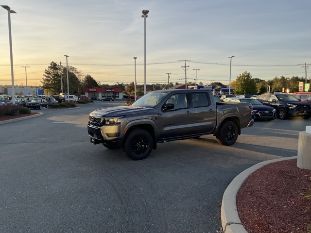 Gray (Gun Metallic) 2027 Nissan Frontier Pickup Truck Four-Wheel Drive 9-Speed Automatic Overdrive