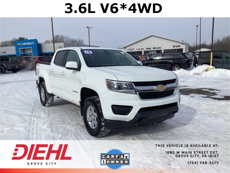 2016 Chevrolet Colorado Work Truck Crew Cab 4WD