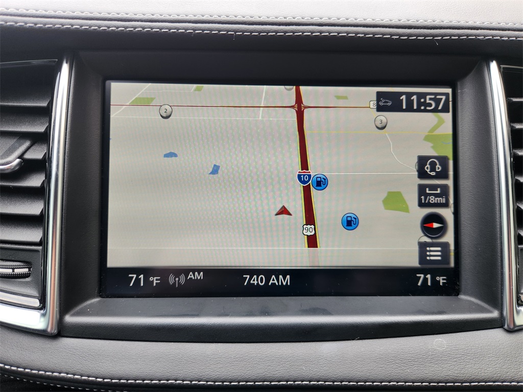 2022 INFINITI QX55 SENSORY Red at South Houston Nissan