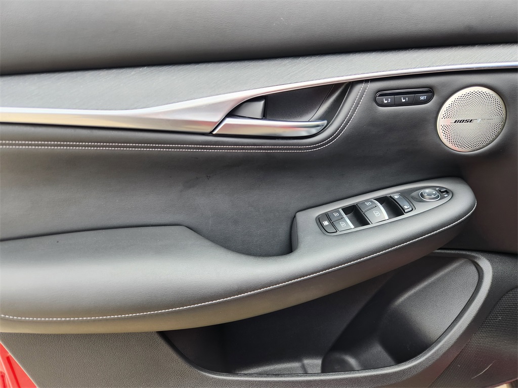 2022 INFINITI QX55 SENSORY Red at South Houston Nissan