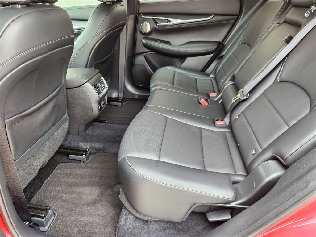 2022 INFINITI QX55 SENSORY Red at South Houston Nissan