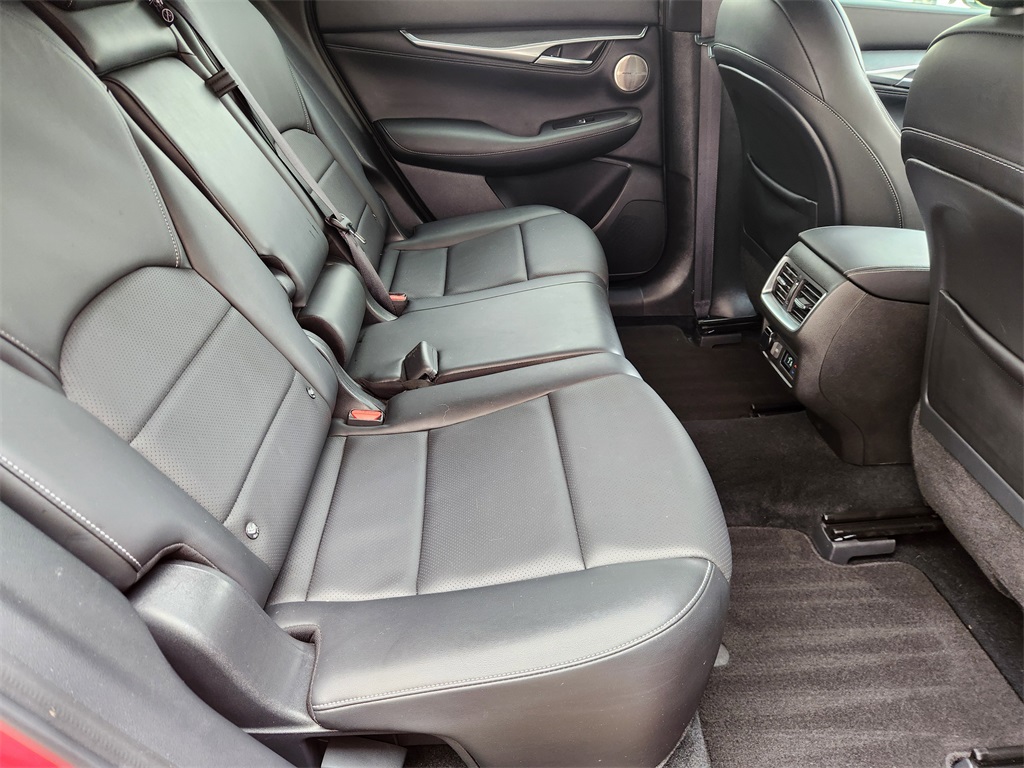 2022 INFINITI QX55 SENSORY Red at South Houston Nissan