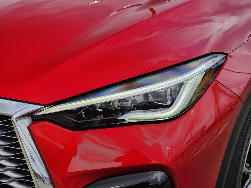 2022 INFINITI QX55 SENSORY Red at South Houston Nissan