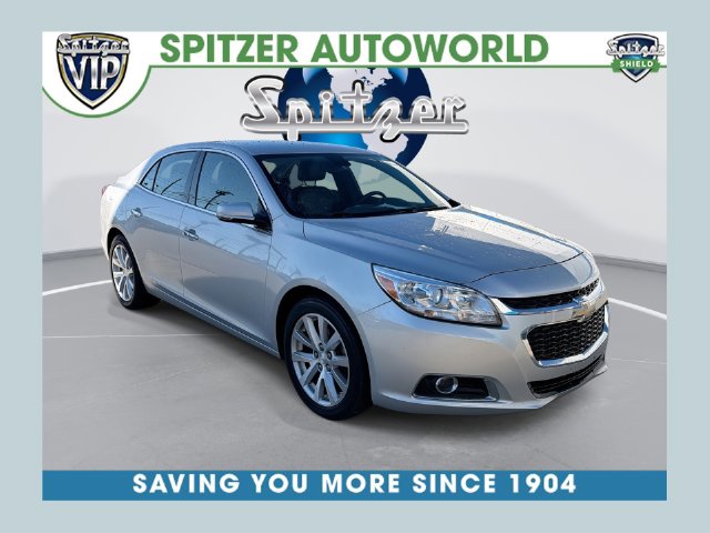 Champagne Silver Metallic 2015 Chevrolet Malibu Sedan Front-Wheel Drive Automatic