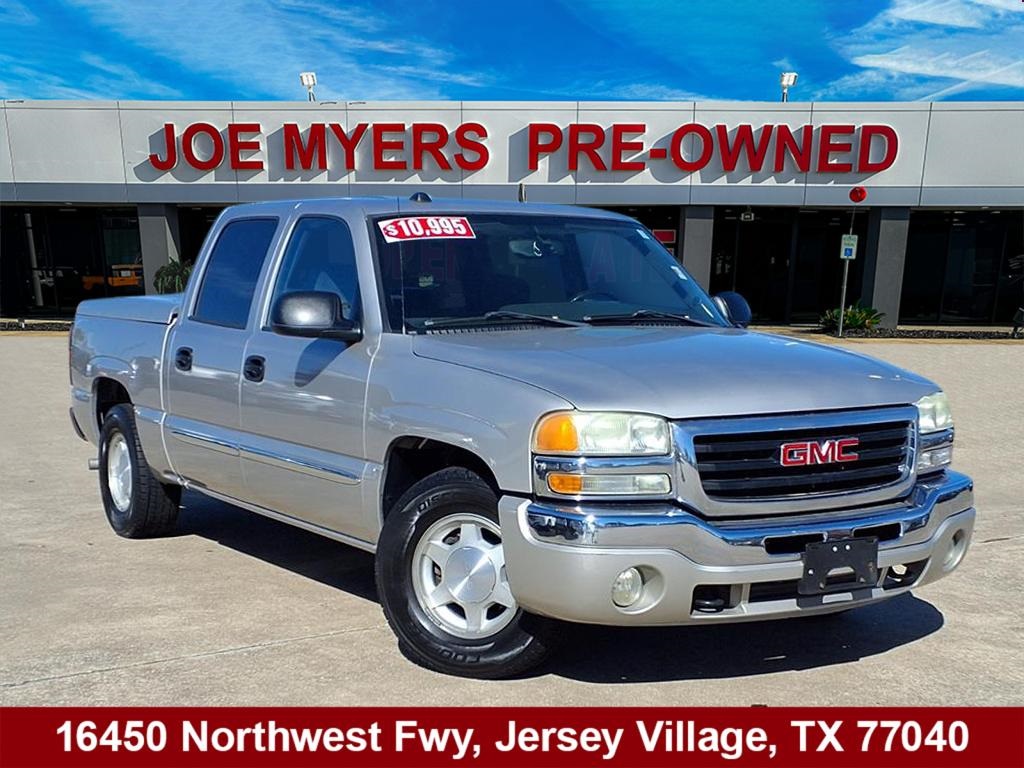 2004 GMC Sierra 1500 SLE Silver at Mac Haik CDJR North Houston