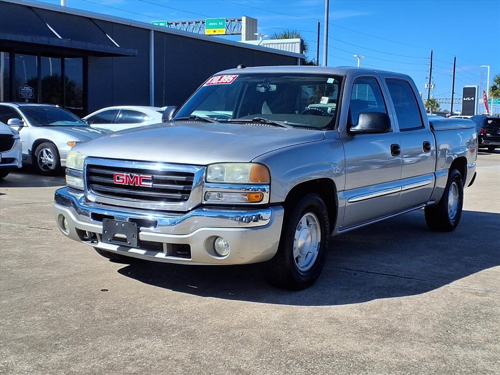 2004 GMC Sierra 1500 SLE Silver at Mac Haik CDJR North Houston