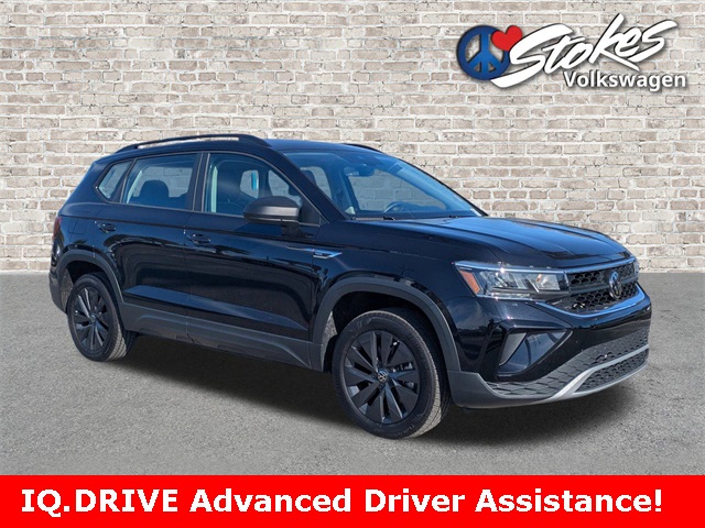 2023 Volkswagen Taos 1.5T S Black at Stokes Volkswagen