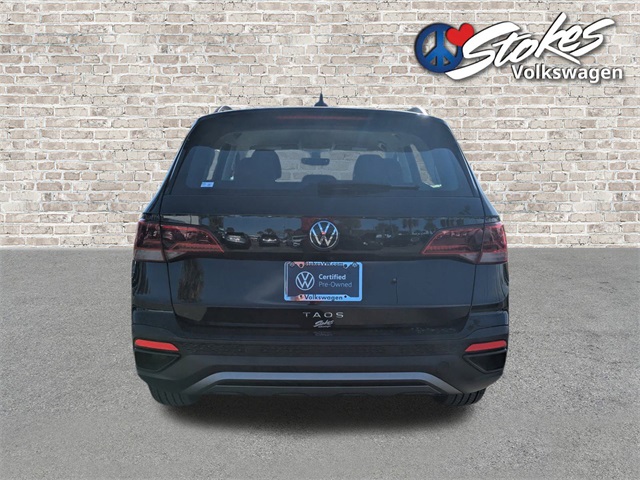 2023 Volkswagen Taos 1.5T S Black at Stokes Volkswagen