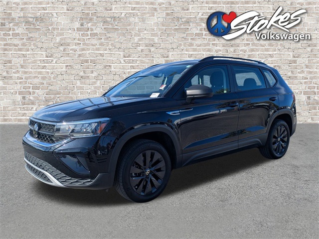2023 Volkswagen Taos 1.5T S Black at Stokes Volkswagen