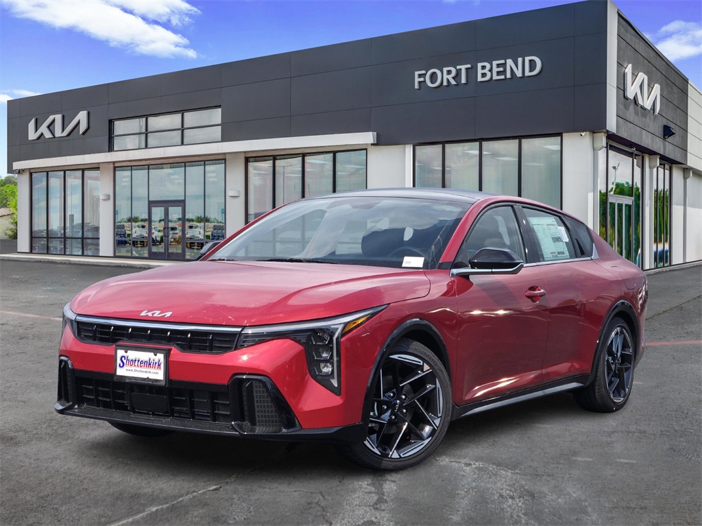 2025 Kia K4 GT-Line Red at Shottenkirk Kia Fort Bend