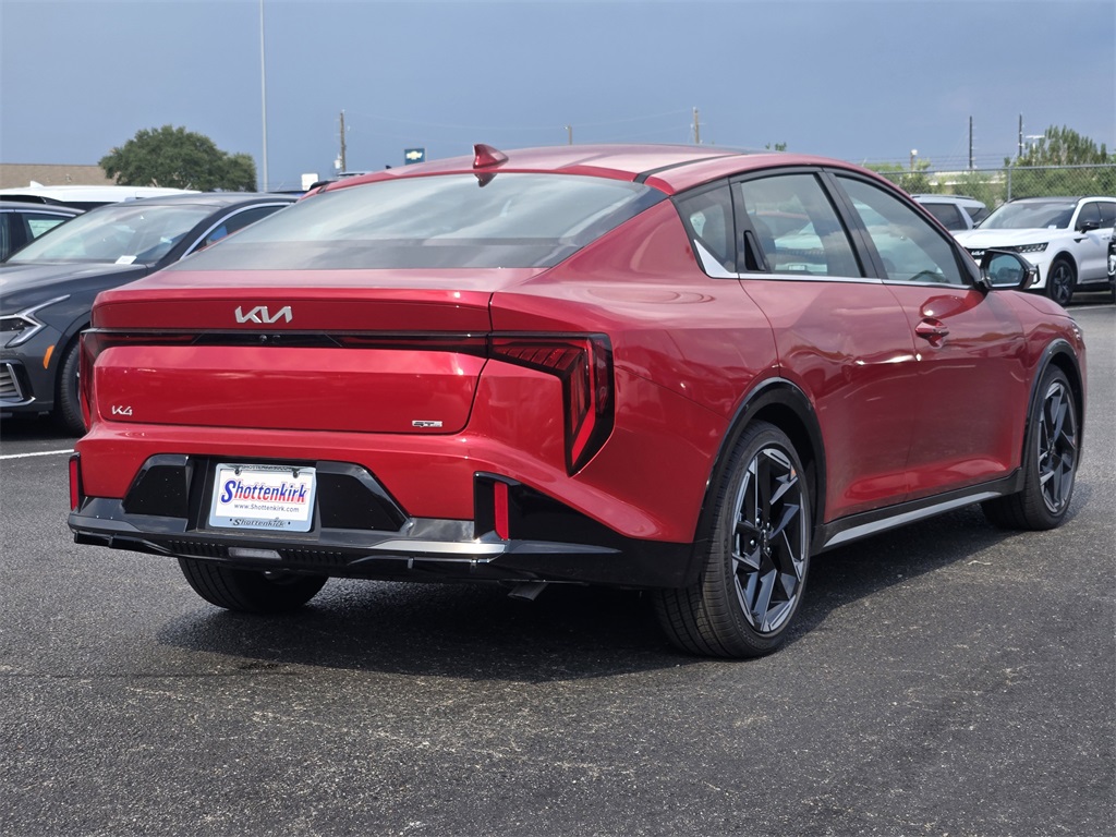 2025 Kia K4 GT-Line Red at Shottenkirk Kia Fort Bend