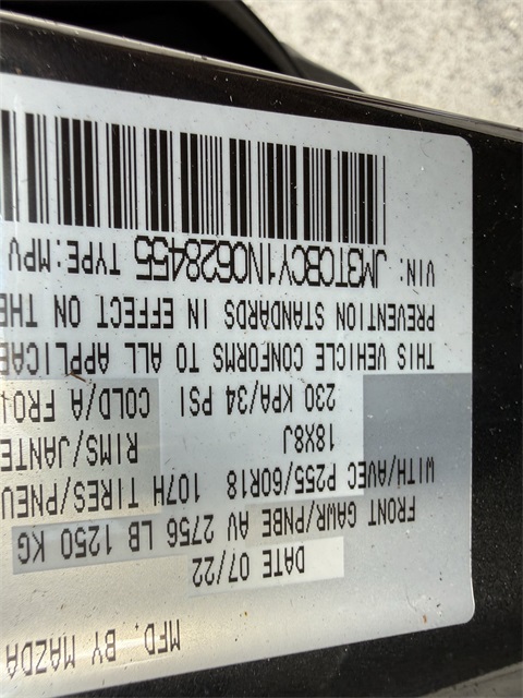 2022 Mazda CX-9 Touring Gray at DeMontrond Mazda