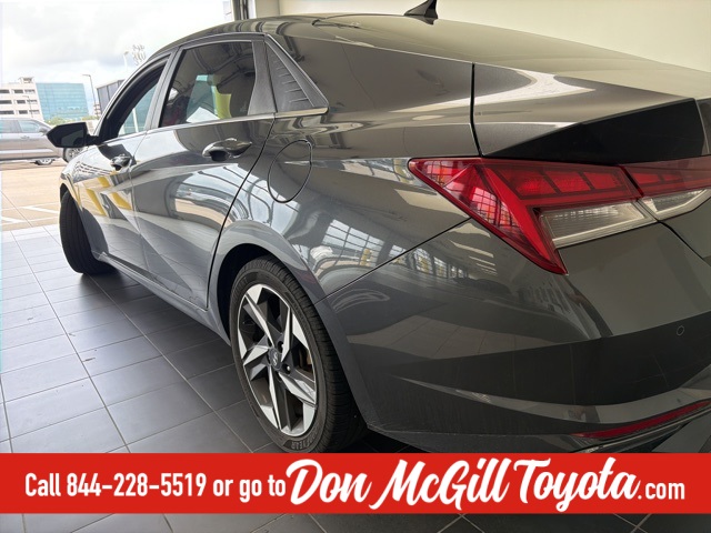 2022 Hyundai Elantra Limited Gray at Baytown Hyundai