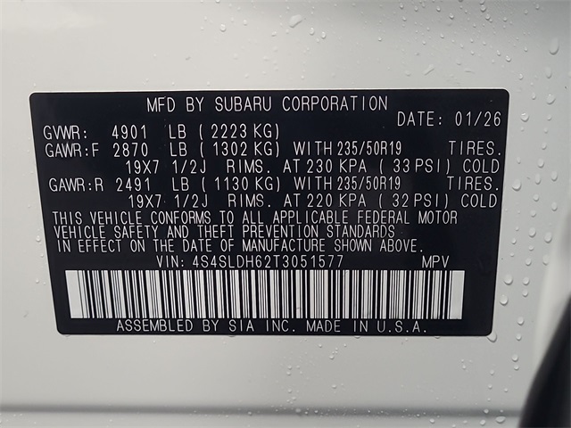 2026 – Subaru – Forester