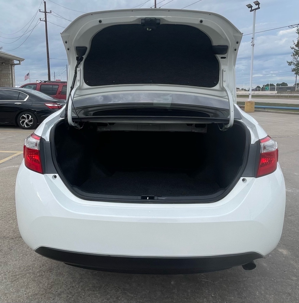 2014 Toyota Corolla L White at DeMontrond Mazda