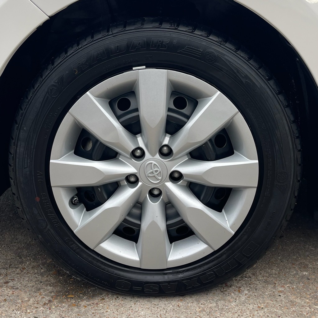 2014 Toyota Corolla L White at DeMontrond Mazda