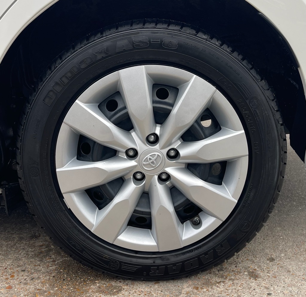 2014 Toyota Corolla L White at DeMontrond Mazda