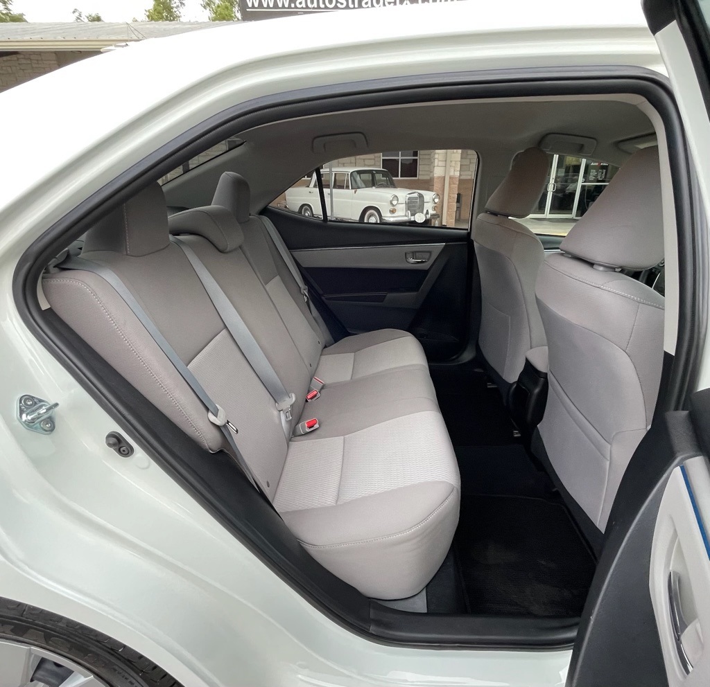 2014 Toyota Corolla L White at DeMontrond Mazda