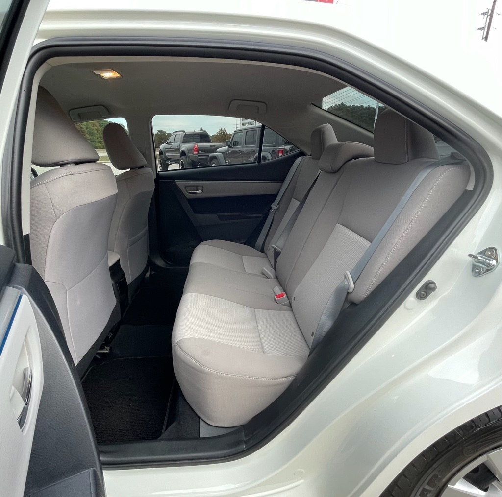 2014 Toyota Corolla L White at DeMontrond Mazda