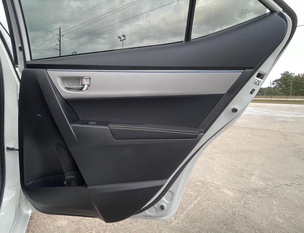 2014 Toyota Corolla L White at DeMontrond Mazda