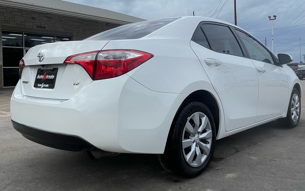 2014 Toyota Corolla L White at DeMontrond Mazda